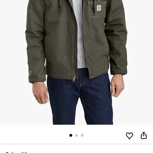 Carhartt Men's Olive Military Jacket